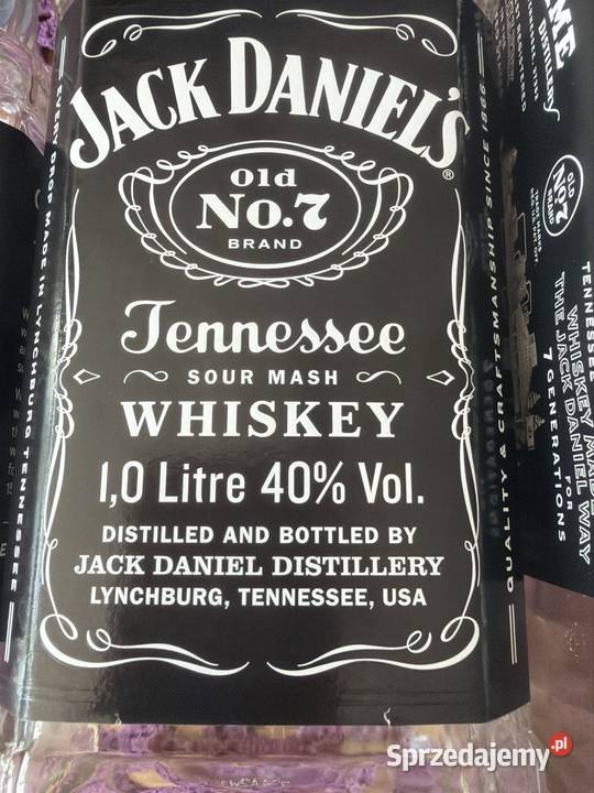 Puste butelki Jack Daniels 3 175 l 1 l 0700ml Przybory kuchenne Długopole-Zdrój