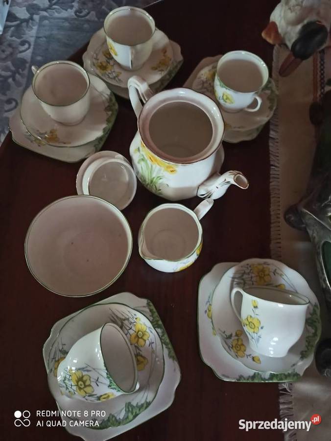 Serwis do herbaty Royal Standard i Buttercup Gdańsk