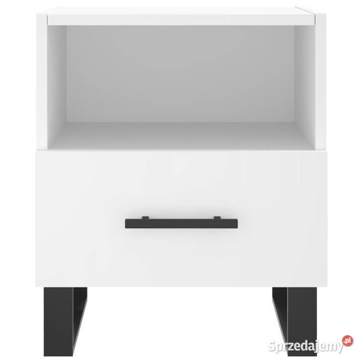 Szafki nocne 2 białe 40x35x475 WM827485 Warszawa