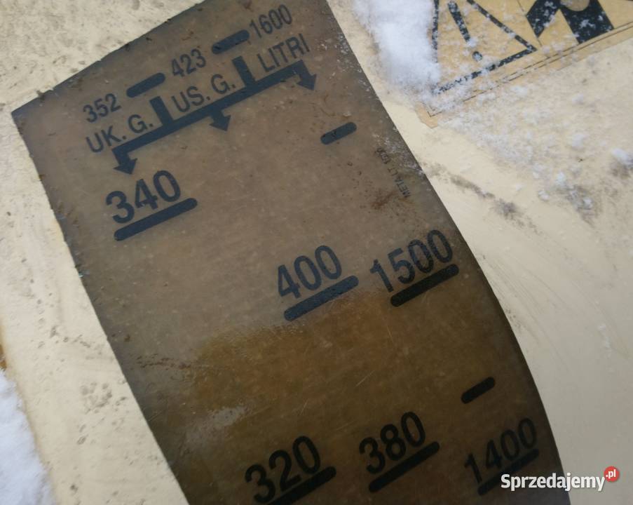 Opryskiwacz sadowniczy 1500L Fantini ocynk 2 nieuszkodzony