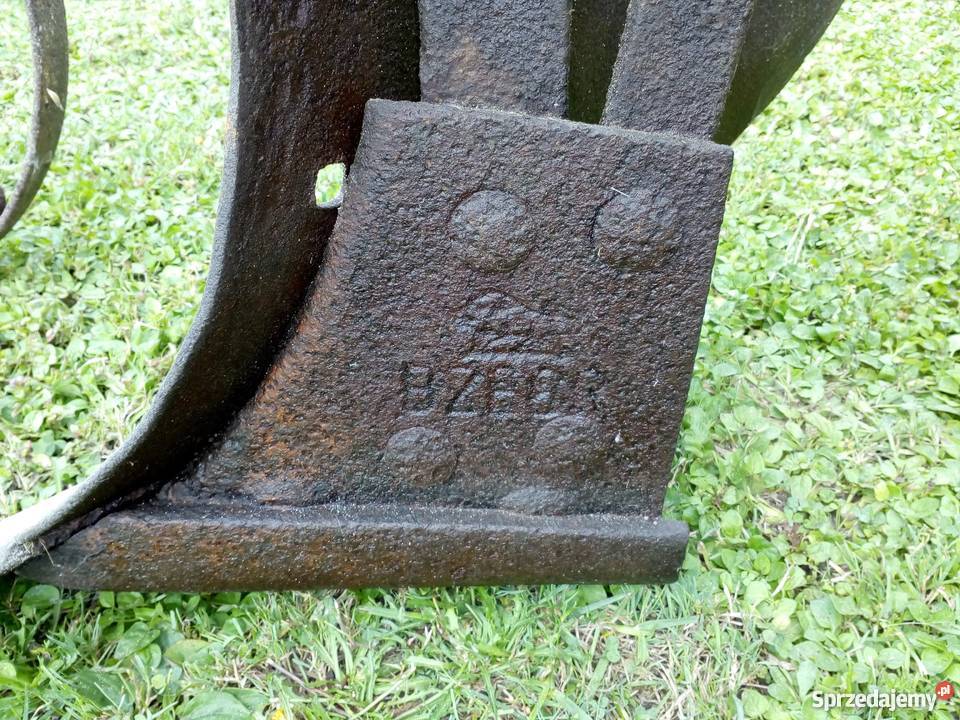 Pług konny dwuskibowy małopolskie Korzenna