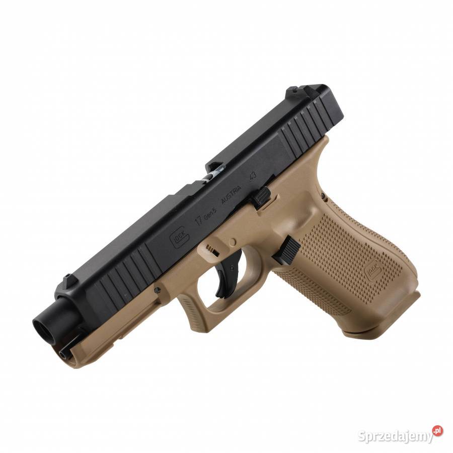 Pistolet na kule gumowe Glock Gen 5 T4E 43 CO2 Trzcianka