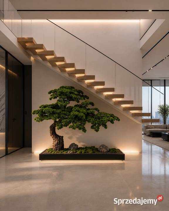 Sztuczne drzewko bonsai 165 x 200 nowoczesna Golkowice