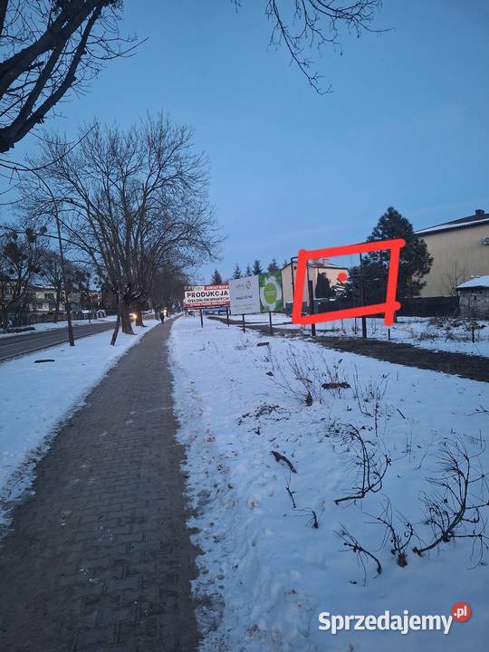 Reklama baner do wynajęcia rama Kraśnik