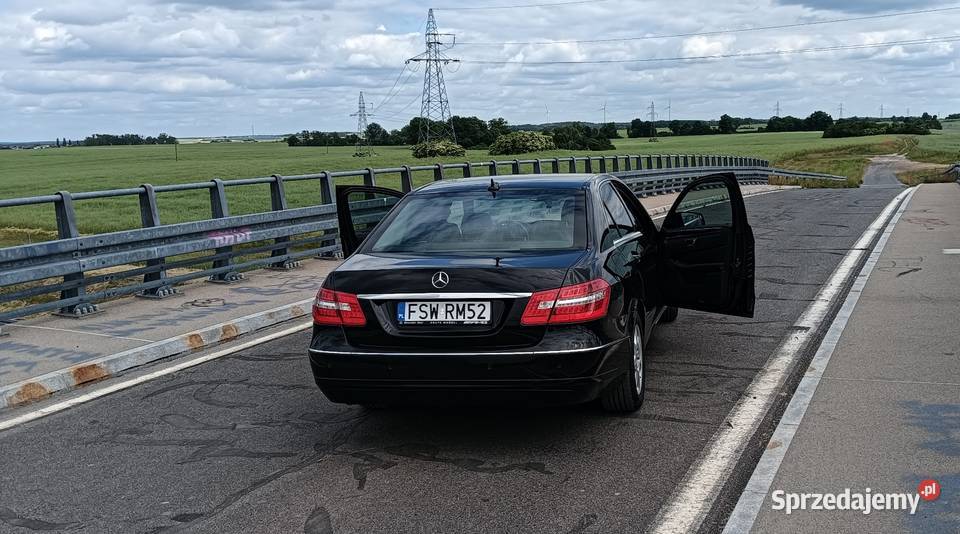 Mercedesa Klasa E w212 wersji BlueEff Avantgarde Świebodzin