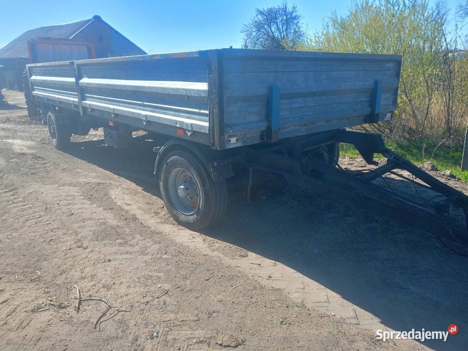 Przyczepa Zasław do bel zboża Przyczepy rolnicze Orneta sprzedam