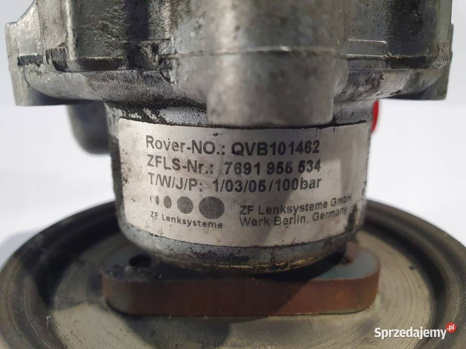 POMPA WSPOMAGANIA Land Rover Freelander 18 16V osobowe Pompy wspomagania Chełm