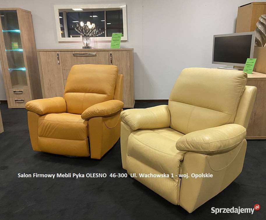Nowy Fotel GALAXY Bujany Obrotowy Funkcja Relax opolskie Olesno