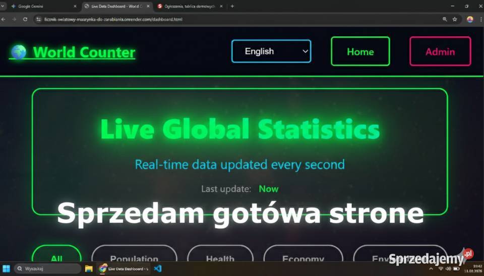 OKAZJA Gotowy serwis Licznik Światowy Twój