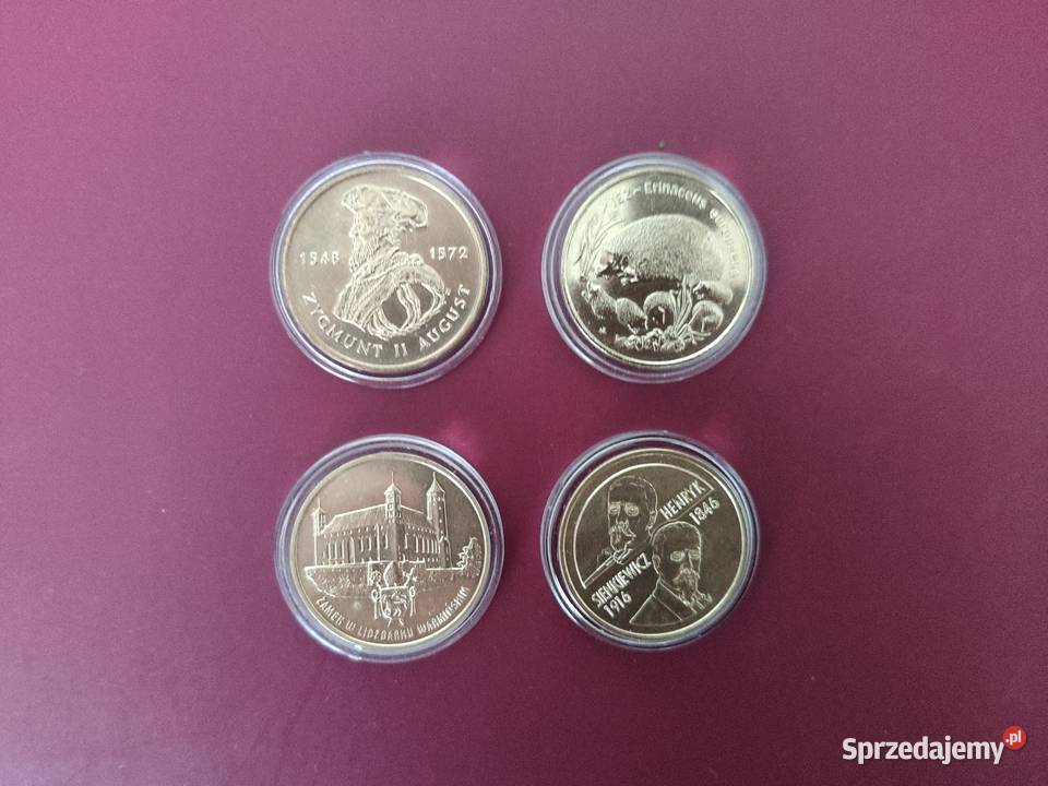 2 NG 1996rKomplet 4 Monety Mennicze w Slabach pomorskie Lębork sprzedam