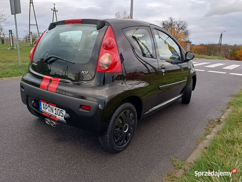 Peugeot 107 klima ISOFIX elektryka 10 benzyna ABS 107 Chełmno sprzedam