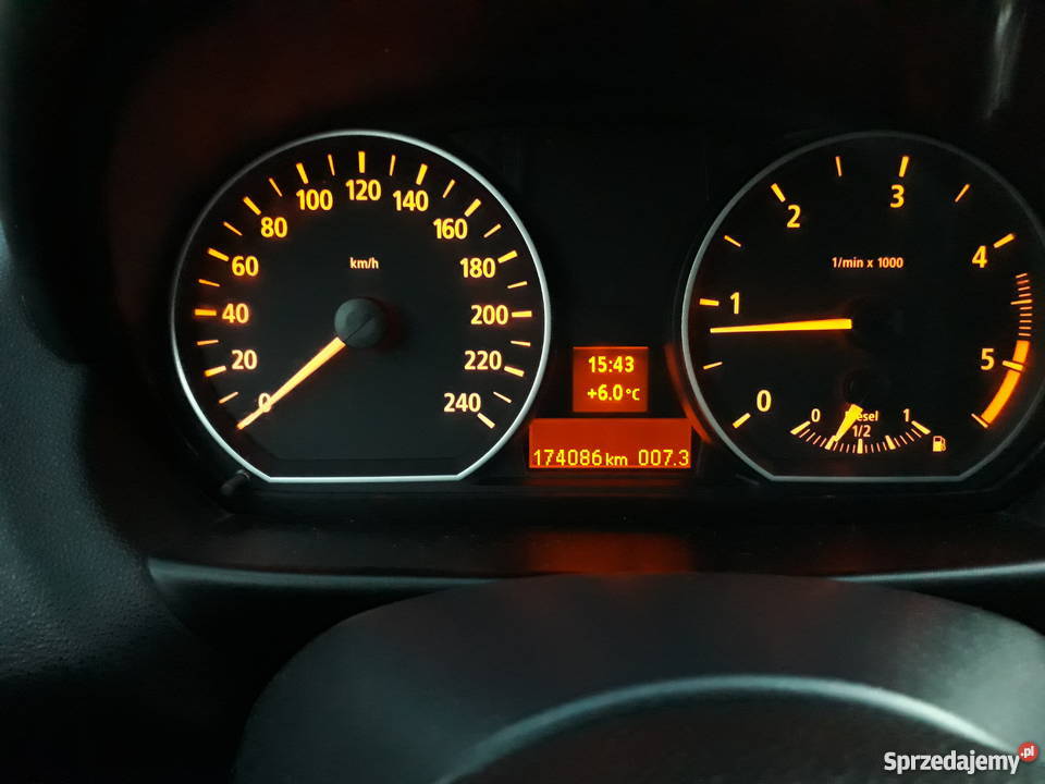 BMW seria 1 20 diesel 122 black edition immobilizer sprzedam