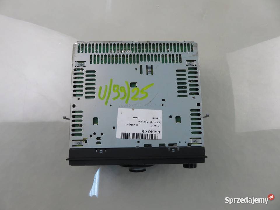 RADIO NISSAN QASHQAI I 28185JG45A