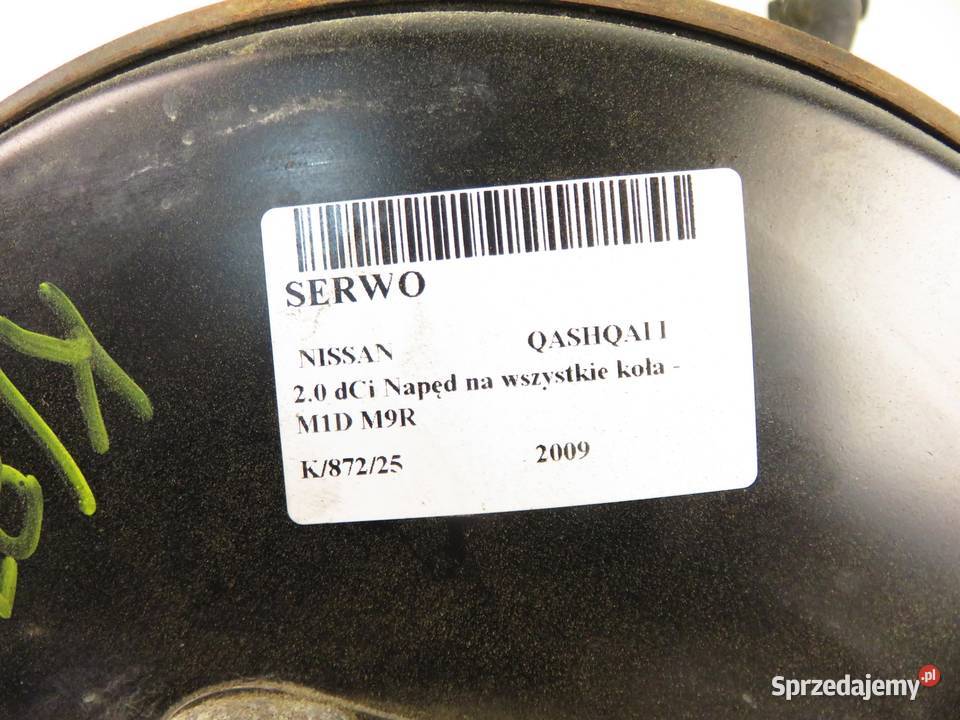 SERWO NISSAN QASHQAI I 20 dCi 0204051565