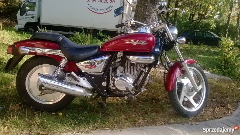 Daelim VT Evoluton 125 Chopper elektryczny starter Przeworsk