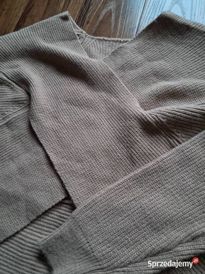nowy beżowy sweter rozmiar ML brak metki Sandomierz sprzedam