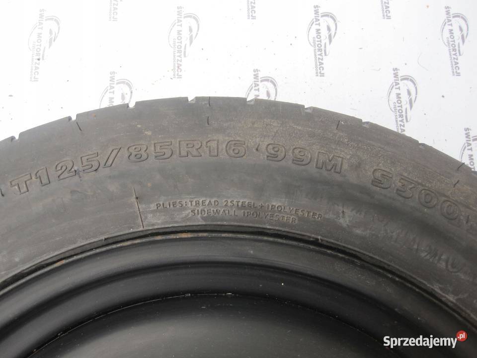 FORD VOLVO koło dojazdowe 1258516 99M 5x108