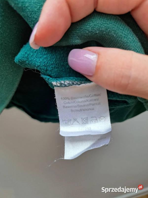 Zielona bluza z kapturem Rainbow Collection Trąbki Wielkie