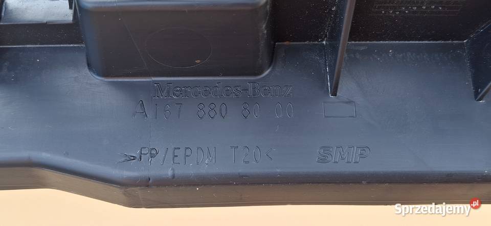 MERCEDES GLE W167 ŚLIZG MOCOWANIE ZDERZAKA TYŁ osobowe Bieleń