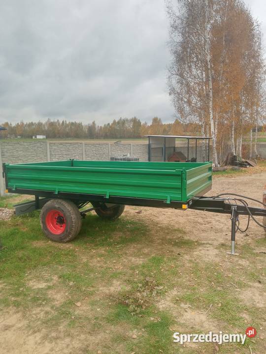 przyczepa wywrotka nieuszkodzony Sobków
