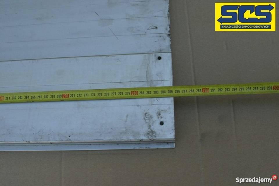 NACZEPA PLANDEKA KLAPA TYLNA BURTA ZABUDOWY Karoseria Bieleń