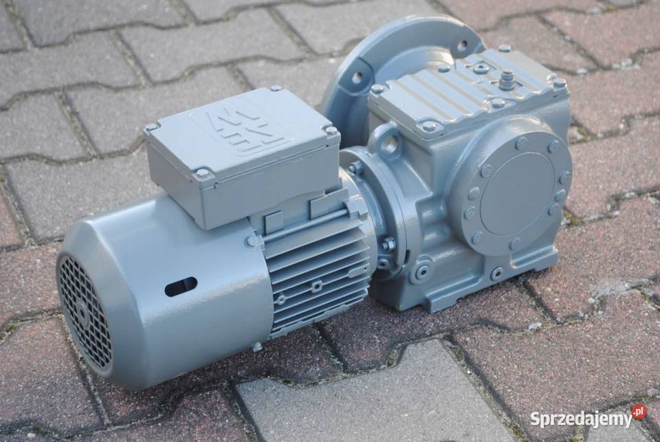 Motoreduktor kątowy 037kw 75obr z hamulcem SEW Kargowa