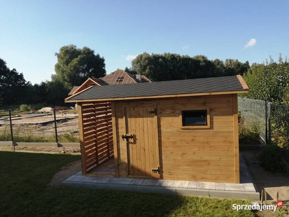Domek narzędziowy Drewutnia pomieszczenie na Warszawa