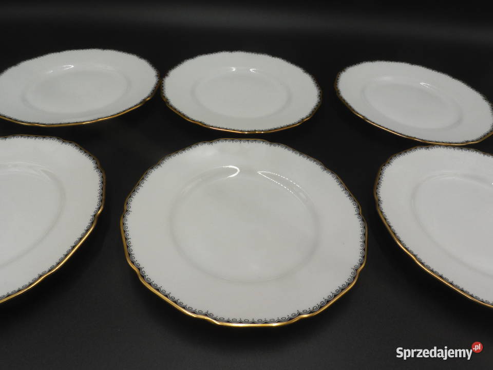 HUTSCHENREUTHER Talerzyki przystawkowe 6 Porcelana i szkło Raszków