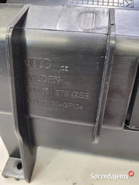 SCHOWEK FOTELA PRAWY AUDI A3 8P LIFT 8P0881578 śląskie Przystajń