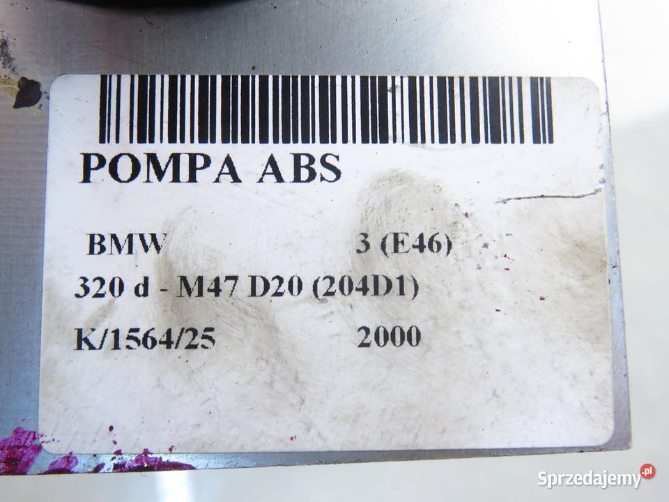 POMPA ABS BMW 3 E46 10094808023 5WK8467