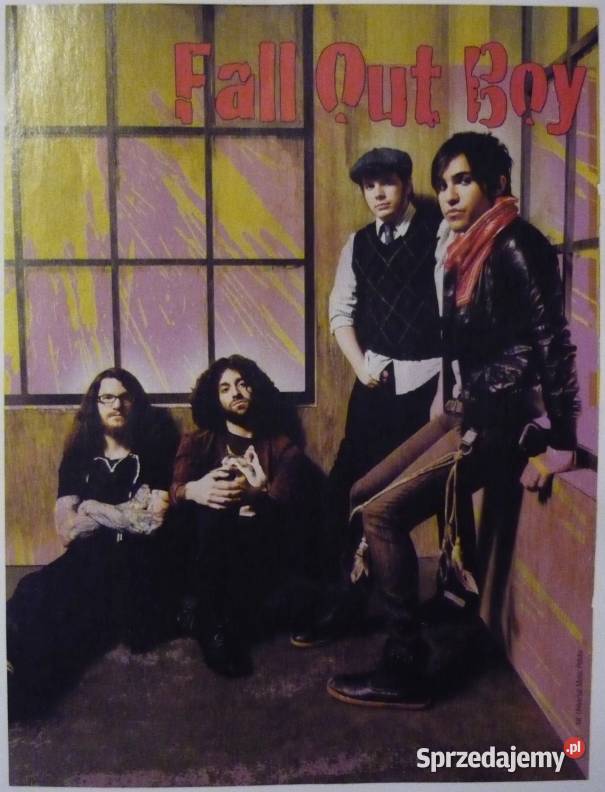 PLAKATY FALL OUT BOY WYPRZEDAŻ ŚWIAT PLAKATÓW Bydgoszcz sprzedam