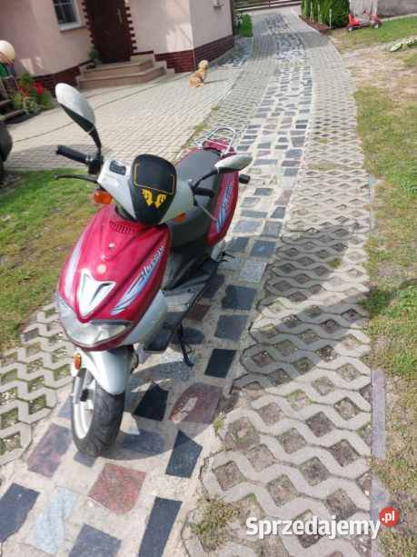 Skuter Hussar 50 dwusów 2001r Pozostałe Konin