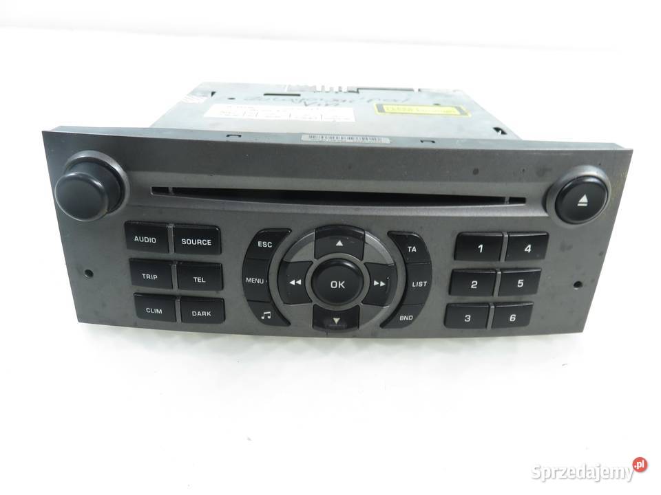 RADIO PEUGEOT 407 6D 7645113392 Elektronika małopolskie sprzedam