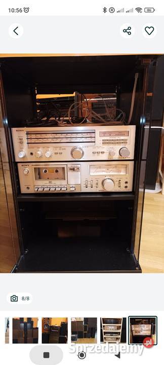 Kultowa Wieża Retro SONY 1979 Amplituner STR333L lubelskie Lubartów sprzedam