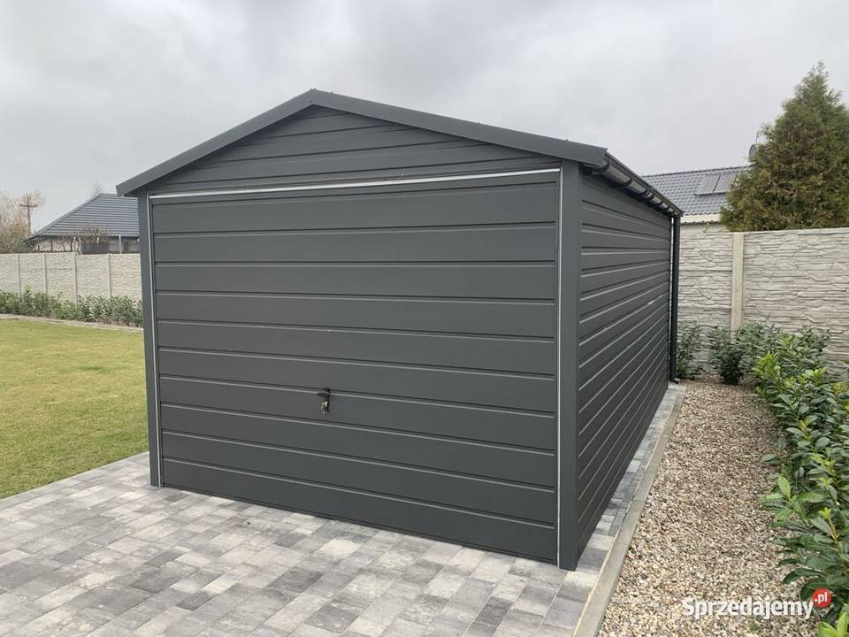 Garaż blaszany 3x5 WZMOCNIONY PROFILAMI W OCYNKU zachodniopomorskie Szczecinek