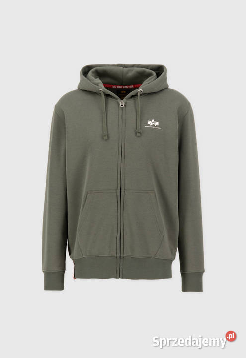 Alpha Industries bluza rozpinana BASIC ZIP HOODY Rozmiar L Warszawa