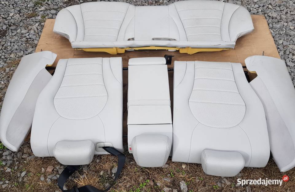 FOTEL FOTELE SKÓRA MERCEDES CKLASA W205 sedan Radom