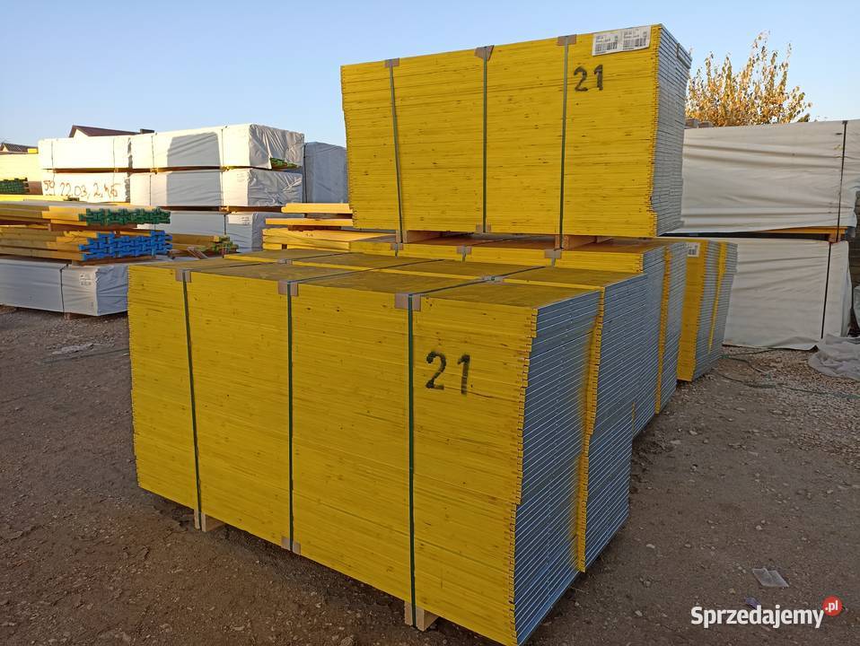 Sklejka szalunkowa Topola Sklejki 1250 x2500mm sprzedam