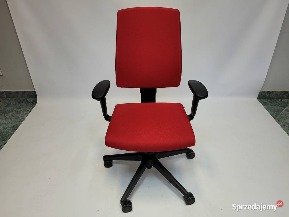 Fotel biurowy krzesło Profim Raya 21S czerwone Poznań