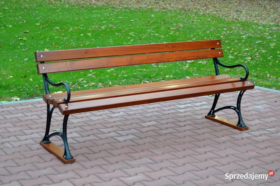 ławka miejska parkowa królewska z łódzkie Łódź