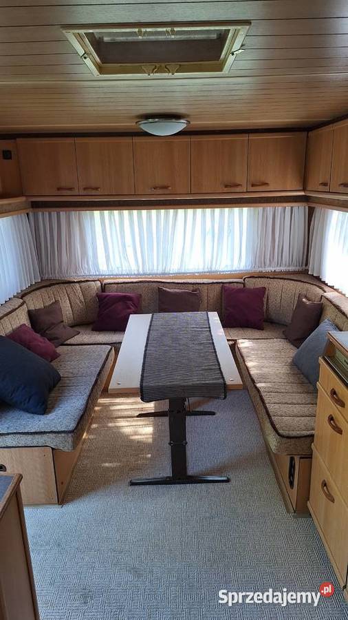 Przyczepa kempingowa Dethleffs komfort Rok produkcji 1983 Kampery Będzin