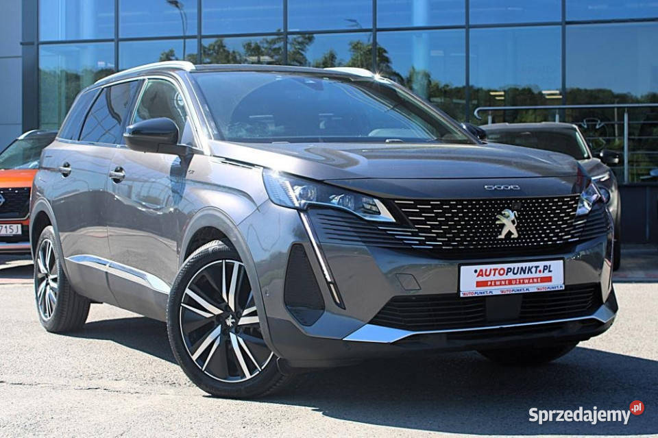 Peugeot 5008 2022r Skóra Hak El Fotel z Pamięcią 5008 Kraków