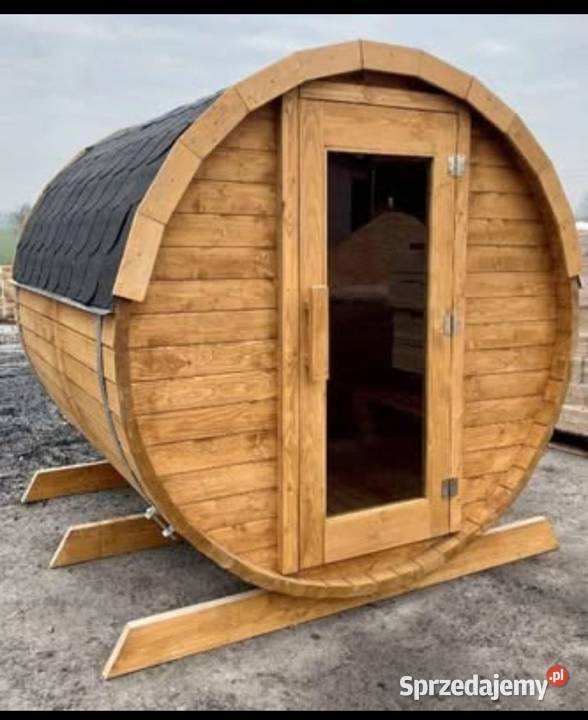 Sauny fińskie w krztałcie bali kwadratu Balie z dolnośląskie Syców