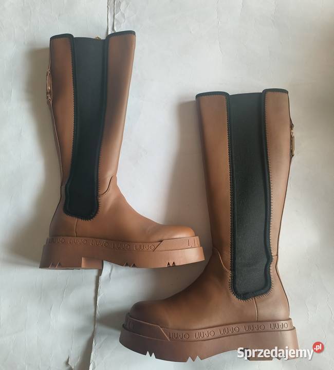 Liu Jo kozaki brąz 37 nowe inna