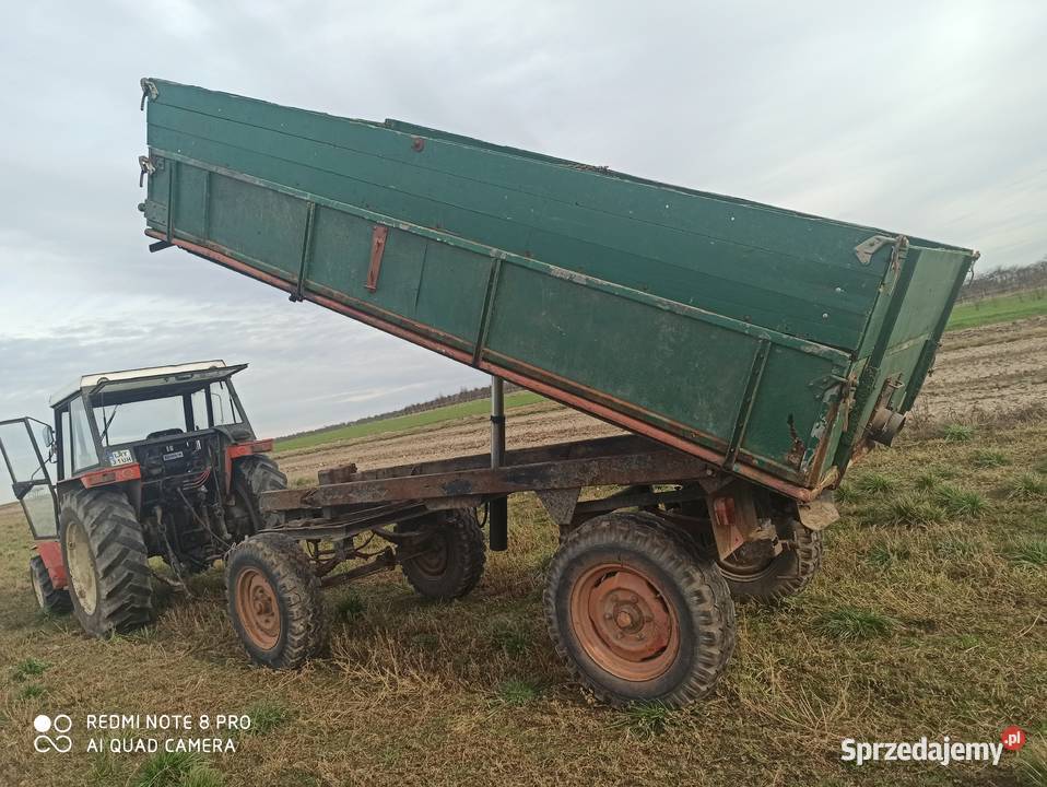 Przyczepa wywrotka niemka Ryki