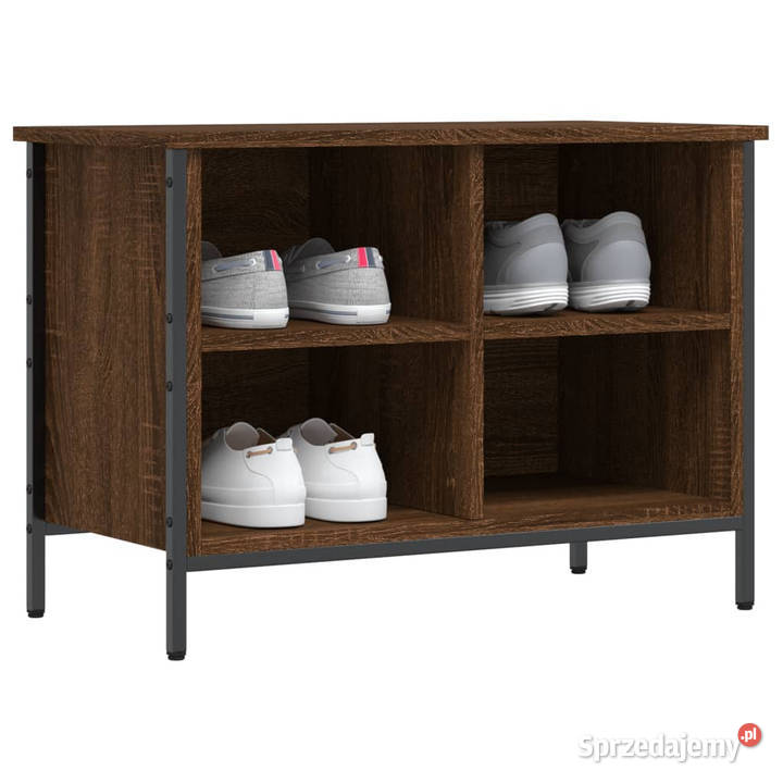 Szafka na buty brązowy dąb 69x35x50 WM831837 Meble