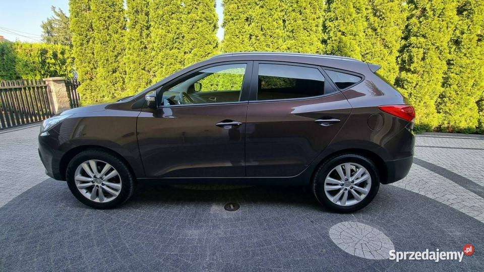 Hyundai ix35 PółSkóry Serwis Wzorowy Stan kurtyny powietrzne ix35 mazowieckie Płońsk