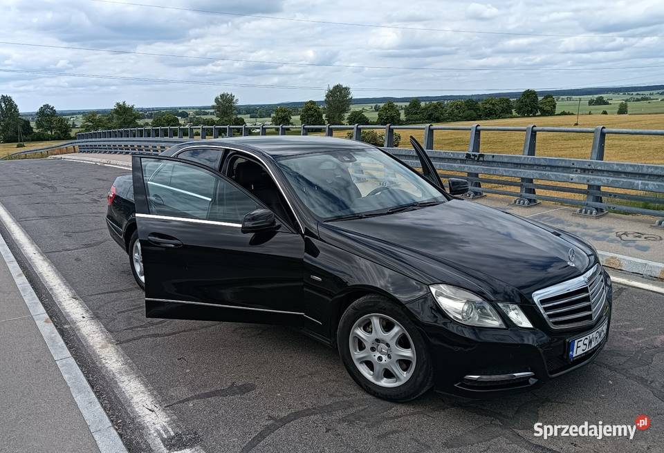 Mercedesa Klasa E w212 wersji BlueEff Avantgarde 150KM lubuskie Świebodzin
