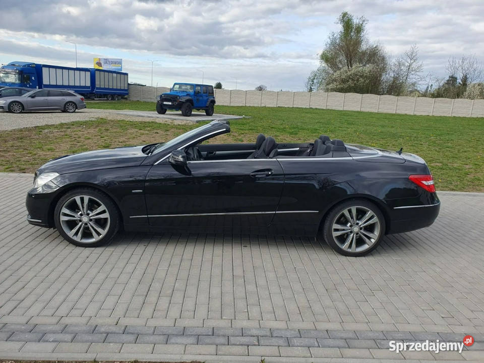 Mercedes E 200 Kabriolet Avantagrde FULL Stan benzyna Strobice