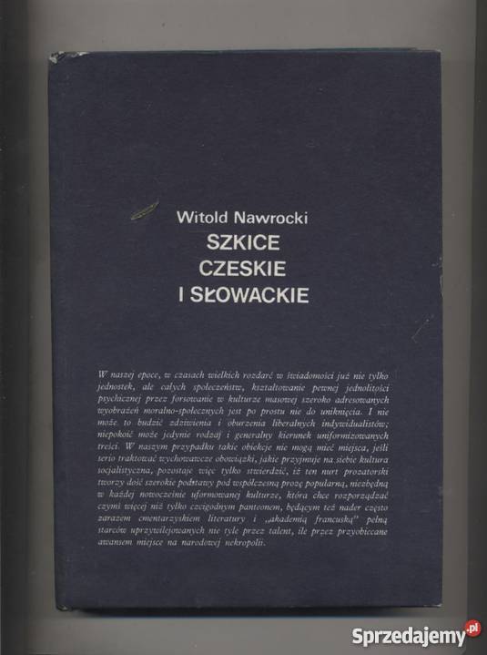 Szkice czeskie i słowackie Pozostałe Szczecin